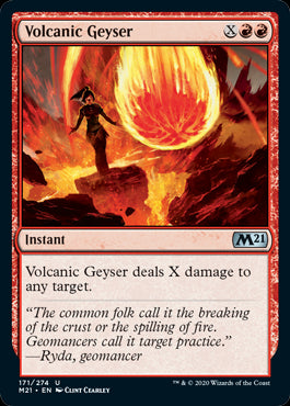 Volcanic Geyser #171 MTG Core 2021 Single