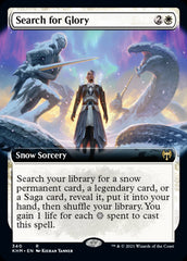 Search for Glory Extended Art #340 MTG Kaldheim Single