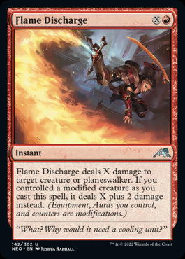 Flame Discharge Kamigawa Neon Dynasty - 142 Non-Foil