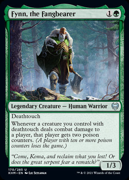 Fynn, the Fangbearer #170 MTG Ka...