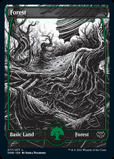Full Art Forest V.2 #277 MTG Cri...