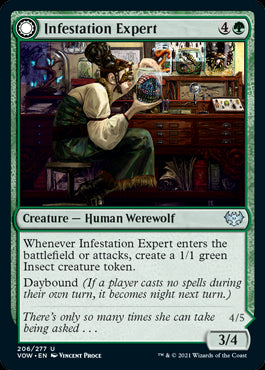 Infestation Expert // Infested Werewolf #206 Crimson Vow Single