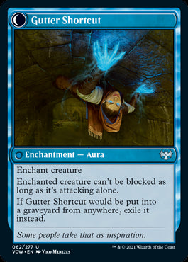 Gutter Skulker // Gutter Shortcut card back