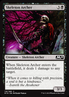 Skeleton Archer MTG Single | Core Set 2019 #118
