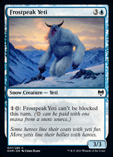 Frostpeak Yeti #057 MTG Kaldheim...