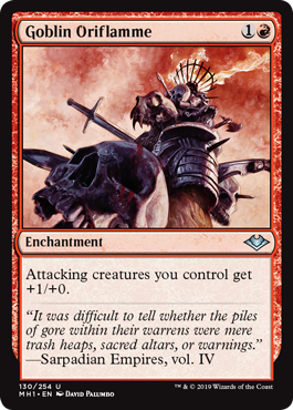 Goblin Oriflamme #130 | Modern Horizons MTG Singles