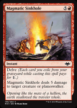 Magmatic Sinkhole #135 | Modern Horizons MTG Singles