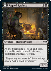 Ragged Recluse // Odious Witch #...