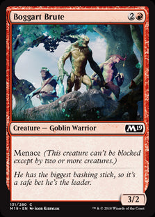 Boggart Brute MTG Single | Core Set 2019 #131