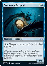 Wormhole Serpent #062 MTG Strixh...