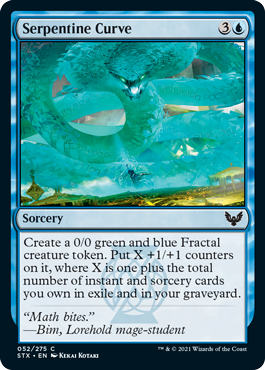 Serpentine Curve #052 MTG Strixh...