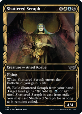 Shattered Seraph Showcase Frame Streets Of New Capenna #333