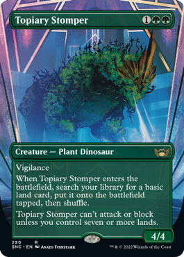 Topiary Stomper Borderless Streets Of New Capenna #290