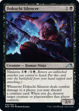 Dokuchi Silencer Kamigawa Neon Dynasty - 095 Non-Foil