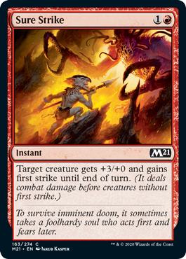 Sure Strike #163 MTG Core 2021 Single