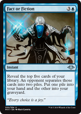 Fact or Fiction #050 | Modern Horizons MTG Singles