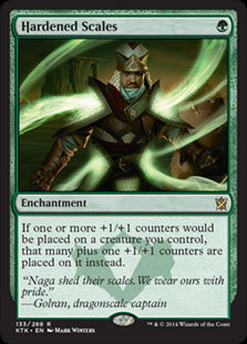Hardened Scales #133 MTG Khans Of Tarkir Single