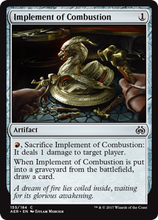 Implement of Combustion MTG Aether Revolt #155