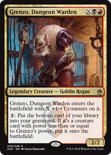 Grenzo, Dungeon Warden | Magic! The Gathering Masters 25 #205