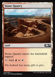 Stone Quarry MTG Single | Core Set 2019 #256