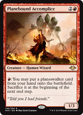 Planebound Accomplice #140 | Modern Horizons MTG Singles
