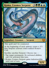 Koma, Cosmos Serpent #221 MTG Ka...