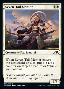 Seven-Tail Mentor Kamigawa Neon ...