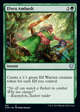 Elven Ambush #391 MTG Kaldheim Single