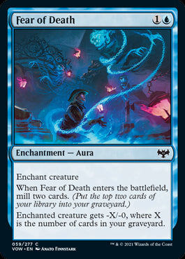 Fear of Death #059 MTG Crimson Vow Single