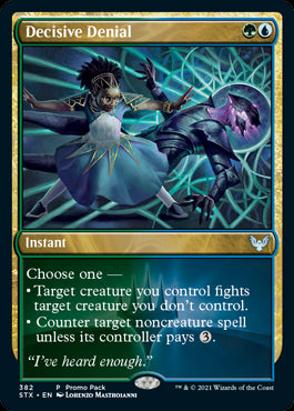 Decisive Denial #382 MTG Strixha...