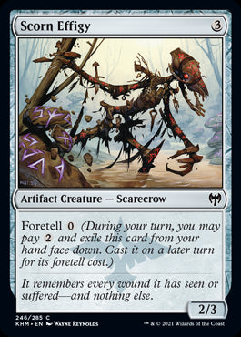 Scorn Effigy #246 MTG Kaldheim S...