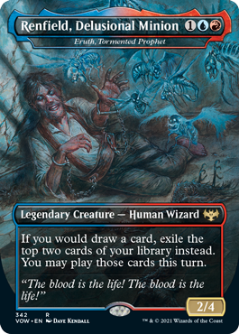 Dracula Showcase Eruth, Tormented Prophet #342 MTG Single