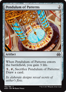 Pendulum of Patterns MTG Aether Revolt #192