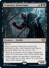 Cemetery Desecrator #100 MTG Cri...