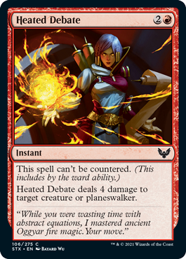 Heated Debate #106 MTG Strixhaven Single