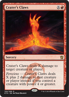 Crater's Claws #106 MTG Khans Of Tarkir Single
