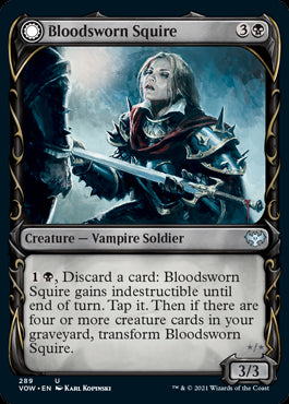 Showcase Bloodsworn Squire // Bl...