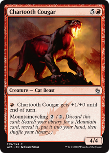 Chartooth Cougar | Magic! The Gathering Masters 25 #125