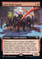 Akki Battle Squad Extended Art N...