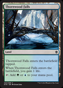 Thornwood Falls #244 MTG Khans Of Tarkir Single