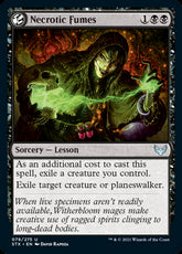 Necrotic Fumes #078 MTG Strixhav...