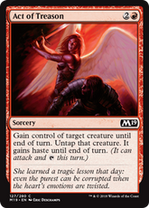 Act of Treason MTG Single | Core...
