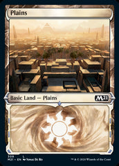 Plains Basic Land #309 MTG Core 2021 Single