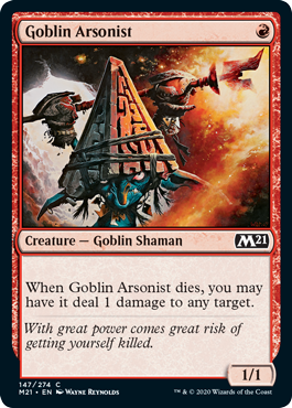 Goblin Arsonist #147 MTG Core 2021 Single