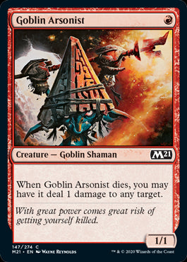 Goblin Arsonist #147 MTG Core 20...