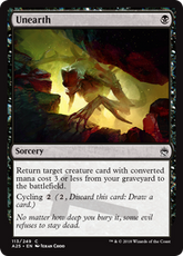 Unearth | Magic! The Gathering M...