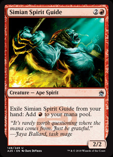 Simian Spirit Guide | Magic! The Gathering Masters 25 #148