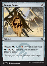 Temur Banner #226 MTG Khans Of T...