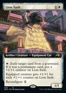 Lion Sash Extended Art #440 Neon...