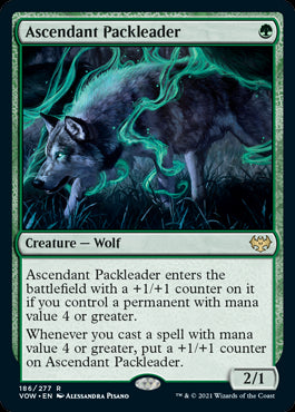 Ascendant Packleader #186 MTG Cr...